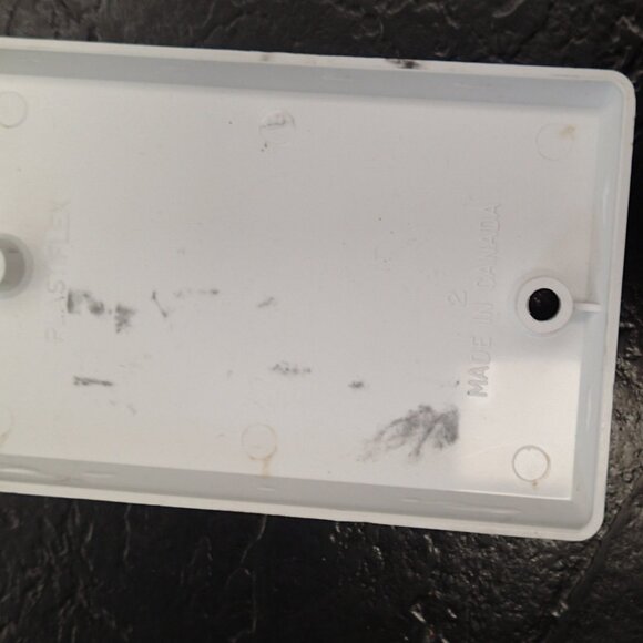 Blank White Cover Plates lot of 4 - Picture 2 of 5